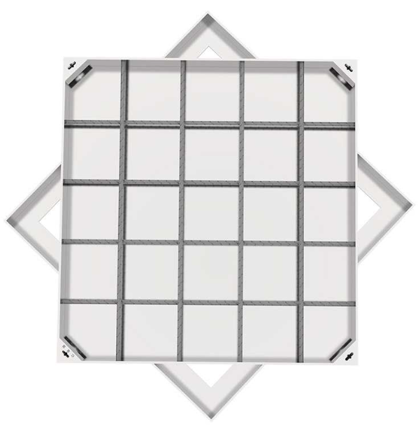 融安不锈钢方井展示